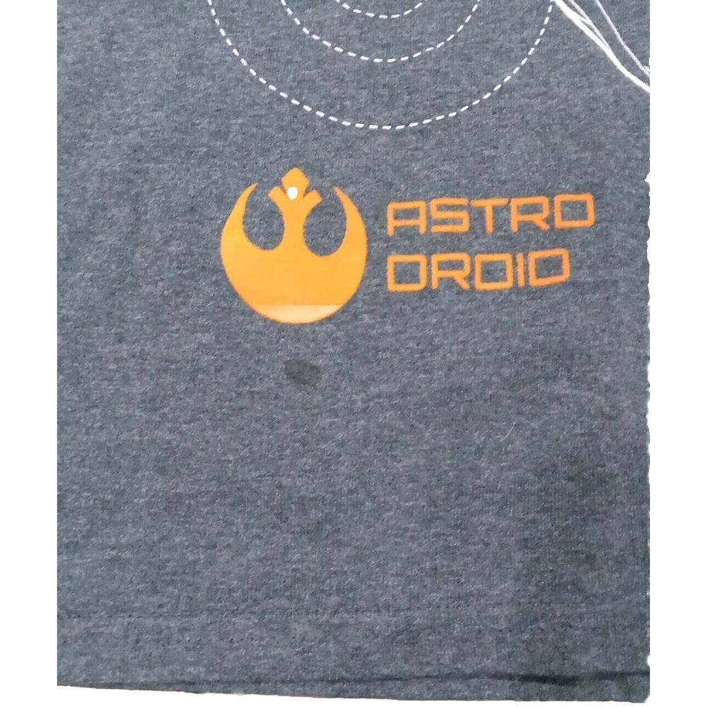 STAR WARS BB-8 ASTRO DROID GRAY T-SHIRT - SIZE S SMALL - Picture 5 of 5